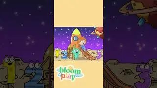 Count In Space Song | #shorts  #viral  #kidssongs  #nurseryrhymes #bloomandplaykids #bloomandplay