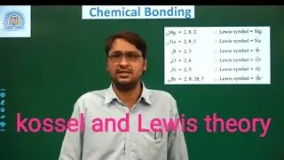 Kossel and Lewis theory/Lewis symbols.