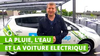 La pluie, l'eau et la voiture électrique : y a t-il danger ?
