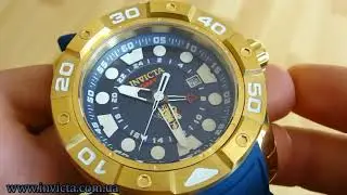 Invicta 20180 Sea Base Blue Strap Swiss Gold 200m