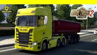 ETS2 / Normal Transport / The Long Drive Romania / 7 Days / Scania S 770 / v1