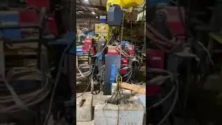 Yale 1 Ton Electric Chain Hoist, Model: YJL2016, 15 FT Lift, 110V Single Phase