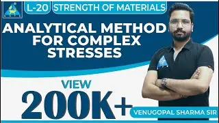 Strength of Materials | Module 2 | Analytical Method for Complex Stresses | (Lecture 20)