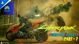 SAVING SO MI | Cyberpunk 2077 Phantom Liberty Part 7 | First Playthrough | #ps5