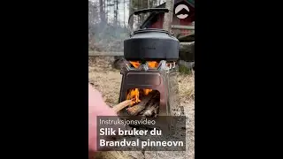 Instruksjonsvideo for Stormberg Brandval pinneovn