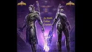 WEL-KABAMMED BACK CRYSTAL OPENING, 2X ATOM CUTTER CRYSTALS [MARVEL CONTEST OF CHAMPIONS]