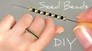 Easy Beaded Ring Tutorial: Create Stunning Seed Bead Rings | Beading Tutorials for Beginners