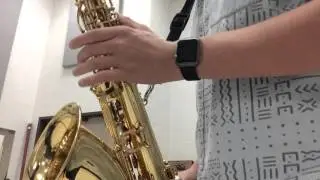 TMEA All-State Etude | Tenor Saxophone | Ferling #12