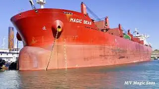M/V Magic Seas - Нанесение HPWJ-WJ4 и покрытий на грузовые трюмы #dynamic #magicseas