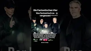 Die fantastischen Vier! Verblasst! #fanta4 #diefantastischenvier #fantavier #smudo #thomasd