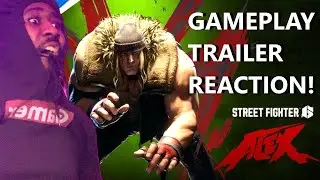 ecko reacts to Street Fighter 6 - Alex Gameplay Trailer!