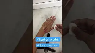 DIY Micellar water at home/home made makeup remover/