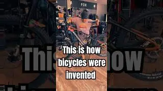 🚲 The First Bicycle Had No Pedals?! | Laufmaschine 1817 #Shorts #cycle #history