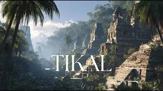 Tikal in the Sunlight | Ancient Mayan Ruin Ambience | Jungle Soundscape | Meditation | Sleep | Focus