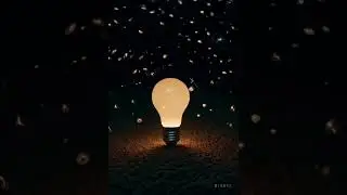 💡 Lightbulb Glowing Bright in Ocean Darkness 🔦 | #underwatermystery #aivideo #oceanvaults