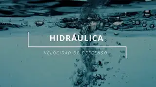 DETERMINACI&Oacute;N DE LA VELOCIDAD DE DESCENSO CON EL EQUIPO HM 135