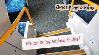 A Quiet Weekend Outing | Running Errands & Study Session ☁️