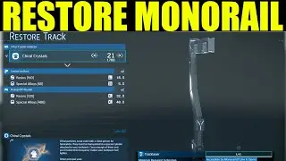 Death Stranding 2 - How to restore & reopen a monorail line