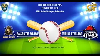 Raising the bar (W) Vs Trident Titans (W) | UPES CHALLENGERS CUP 2025 (ORGANISED BY UPES).