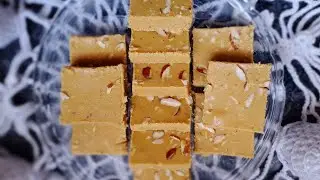Besan Chakki || Besan Barfi || How to make Soft, Moist, Tasty Besan Chakki-Barfi at Home | Lockdown|