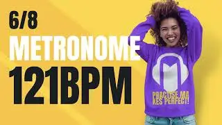 👉 6/8 METRONOME 121 BPM