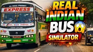 Indian Bus Simulator 🚍 | Real Indian Roads & Crazy Driving Gameplay 😱