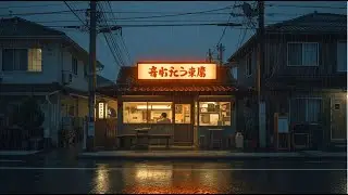 Tokyo Rain Cafe Lofi ☕ | Study & Chill Beats