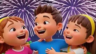 New Year Fireworks Rhyme for Kids | Happy New Year Song, Celebration Nursery Rhymes & Baby Music 🎆