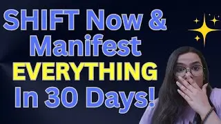 MANIFEST ✨️EVERYTHING✨️ THIS MONTH WITH THIS MANIFESTATION METHOD!
