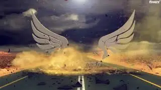 Make unique 3d flying logo intro with wings - Best Logo Animation service