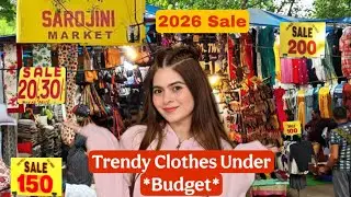 2026 Sarojini Market Sale Vlog | Saste Mein Zabardast Shopping 🛍️ | Shilpa Chaudhary 