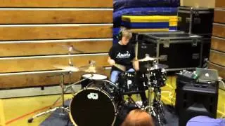Dillon Harrison Playing At The Manchester Drum Show May 2015