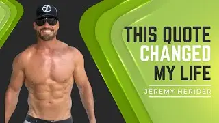 This Quote Changed My Life | Optimal Self with Jeremy Herider