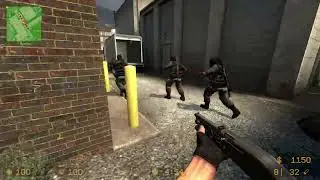 Counter Strike Source Gameplay Nuke #27 Weapon Restricted