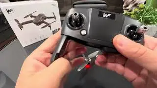 WeFone WF31 GPS RC Drone FPV Foldable Quadcopter for Beginner with Brushless Motor Review