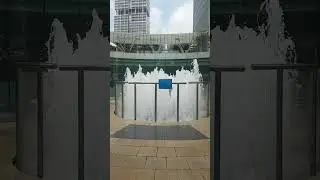 Lovely sound of Water #singapore #shorts #nature #fountain #waterfall #ocean