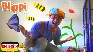 Blippi Deutsch - Blippi spielt im Indoorspielplatz | Abenteuer und Videos für Kinder