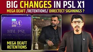PSL 11 Draft, Retentions & Direct Signings | Latest Updates & Confirmed News