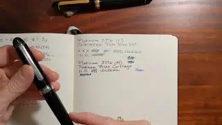 New Pen Accessories and a Platinum 3776 Nib Comparison (M & F)