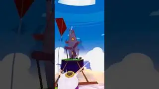 Вентилятор пытается сдуть меня на шипы 🌵 #nomorerainbows #vr #game #platformer