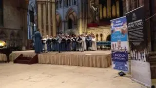 The Choir of Lincoln Cathedral sings O Holy Night (4K)