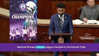 Celebrating the 2024 National Women&rsquo;s Soccer League Champions: the Orlando Pride!