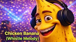 Chicken Banana (Whistle Melody) | Animated Music Video