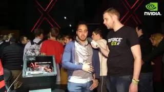 NVIDIA &agrave; la PGW 2016 : Alexclick avec Gamers Origin et Domingo