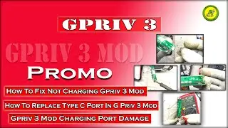 How To Replace Type C Port In G Priv 3 Mod | G Priv 3 Mod Charging Port Damage | G Priv 3 Mod |Promo