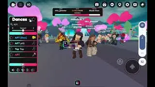 Come dance with US!  #pkxd #roblox #rockyourbody #viral #gaming 