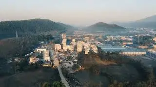 Jamshedpur Drone Shots : Slow Morning, Silent Roads & Golden Sunrise Among the Dalma Hills