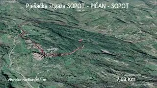 Slap Sopot - Pićan - Slap Sopot (kružna)