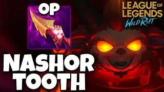 TEEMO NASHOR TOOTH IS OP - Wild Rift