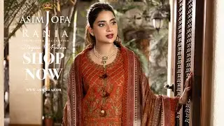 Asim Jofa Rania Pre Winter Collection 2023 | Asim Jofa New Unstitched Collection 2023